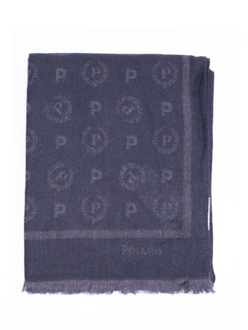 JAQUARD Scarf blue - Scarves