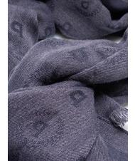 POLLINI JAQUARD Scarf blue - Scarves - 3