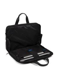 PIQUADRO TRAKAI Laptop briefcase 15.6 ", iPad 10.5 '' / 9.7" Black - Work Briefcases - 4