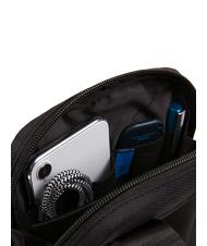 PIQUADRO TRAKAI Ipad mini bag Black - Over-the-shoulder Bags for Men - 3