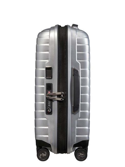 PROXIS Hand luggage trolley 55/20 expandable SILVER - Hand luggage