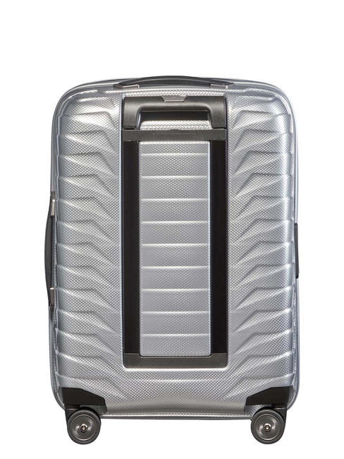 PROXIS Hand luggage trolley 55/20 expandable SILVER - Hand luggage