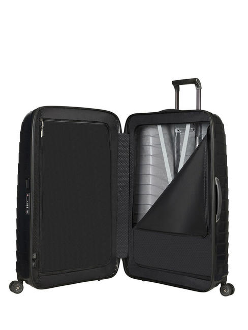 PROXIS PROXIS Trolley extra large size BLACK - Rigid Trolley Cases