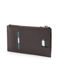 PIQUADRO BLACK SQUARE Leather wallet MORO - Men’s Wallets - 2