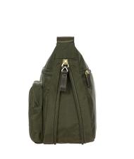 BRIC’S X-BAG Shoulder bag, expandable olive / dark brown - Women’s Bags - 4