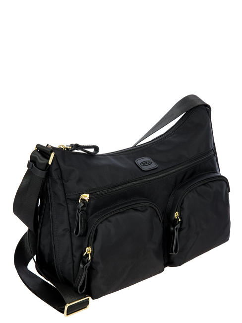 X-BAG Shoulder bag, expandable black / black - Women&rsquo;s Bags