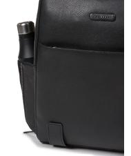 PIQUADRO MODUS SPECIAL Leather backpack for PC15.6 " Black - Laptop backpacks - 3