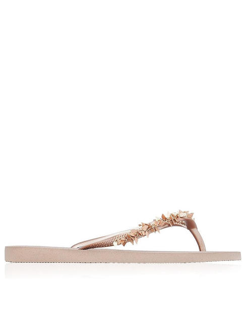 SLIM LEAVES Flip flops rose / gold - Women&rsquo;s shoes