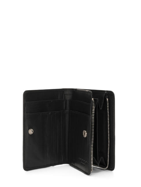 BASIC Medium leather wallet Black - Women&rsquo;s Wallets