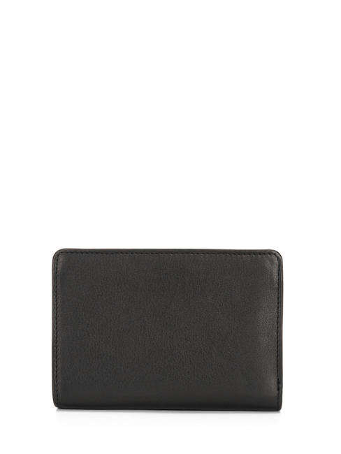 BASIC Medium leather wallet Black - Women&rsquo;s Wallets