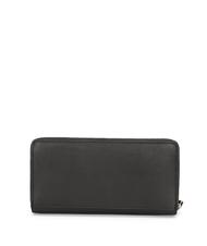 TOSCA BLU BASIC Large zip around wallet in leather Black - Women&rsquo;s Wallets - 4