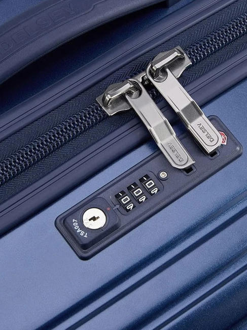 CAUMARTIN PLUS  Hand luggage trolley 4 double wheels lightblue - Hand luggage