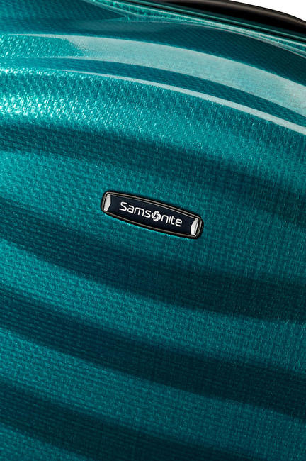 trolley case LITE-SHOCK line; L size; ultralight petrolblue - Rigid Trolley Cases