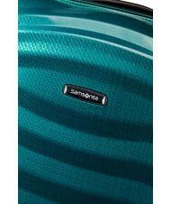 SAMSONITE trolley case LITE-SHOCK line; L size; ultralight petrolblue - Rigid Trolley Cases - 6