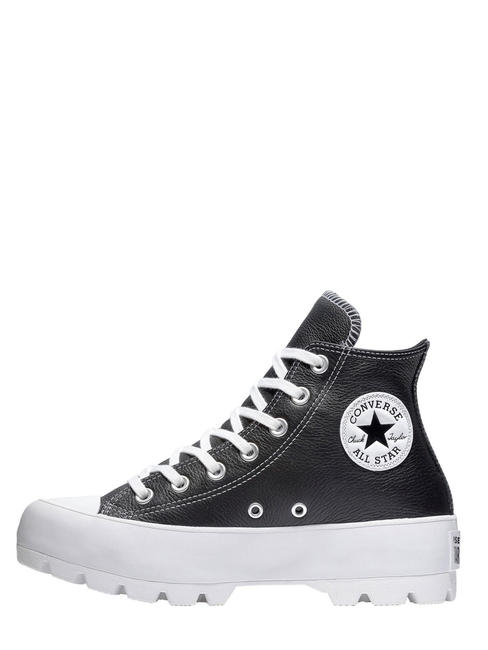 CHUCK TAYLOR ALL STAR LUGGED HIGH Leather ankle boots blwhwhi - Unisex shoes