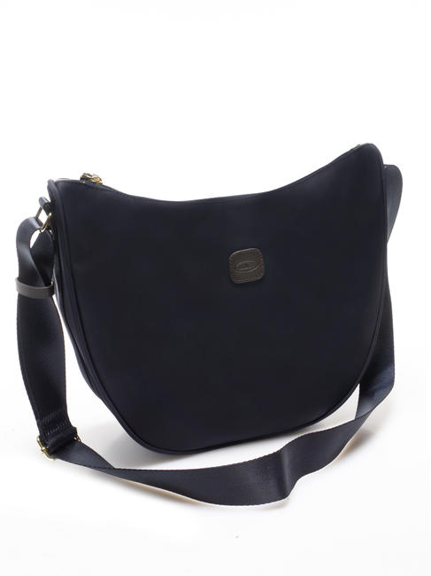 X-COLLECTION Small crescent bag oce / moro - Women’s Bags