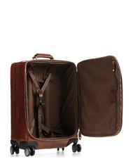 THE BRIDGE STORY Hand luggage trolley, in leather - Hand luggage