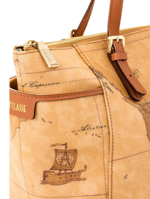 GEO CLASSIC Handbag with shoulder strap NATURAL - Women’s Bags