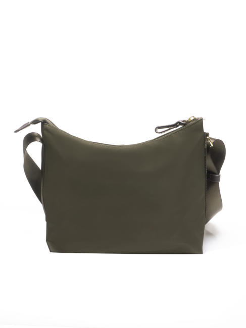 X-BAG S shoulder bag olive / dark brown - Women’s Bags
