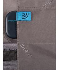 PIQUADRO folder TIROS, in recycled polyester blue - Work Briefcases - 4