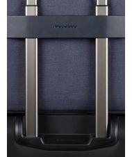 PIQUADRO folder TIROS, in recycled polyester blue - Work Briefcases - 6