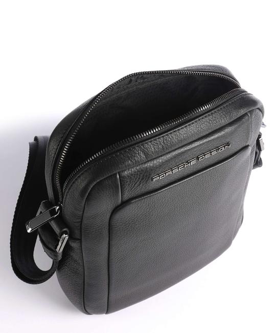 ROADSTER XS Leather bag Black - Over-the-shoulder Bags for Men