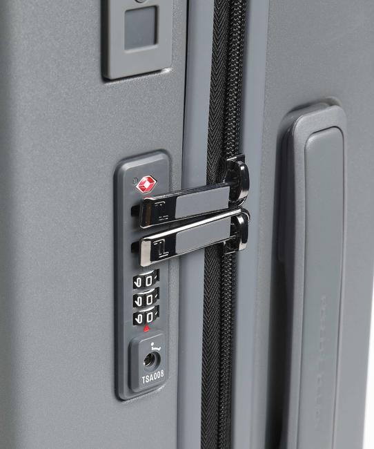 ROADSTER Hand luggage trolley, expandable GREY - Hand luggage
