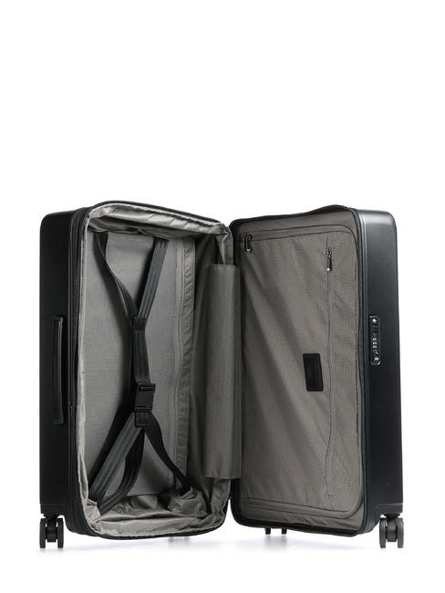 ROADSTER Medium trolley, expandable Black - Rigid Trolley Cases