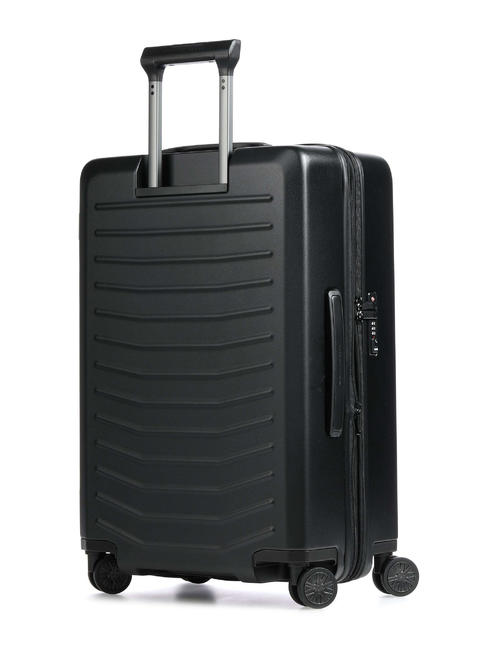 ROADSTER Medium trolley, expandable Black - Rigid Trolley Cases