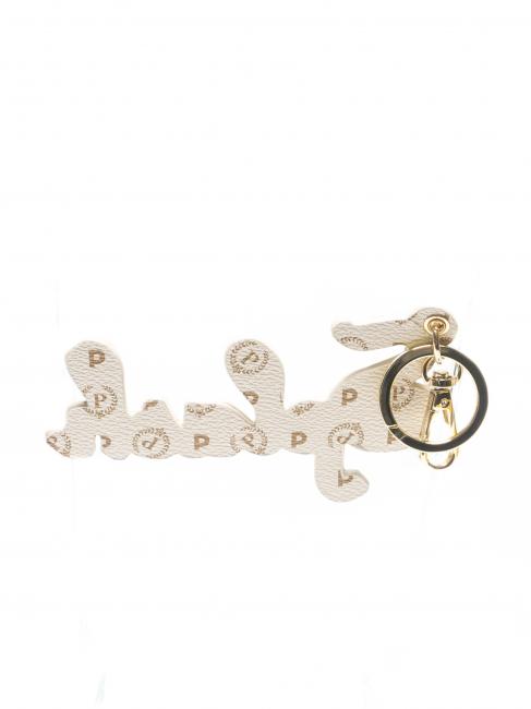 HERITAGE Printed keychain beige / black - Key holders