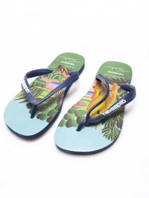 RETRATOS  Flip Flops with Gift Box navyblu - Unisex shoes