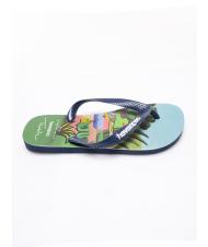 HAVAIANAS RETRATOS  Flip Flops with Gift Box navyblu - Unisex shoes - 4