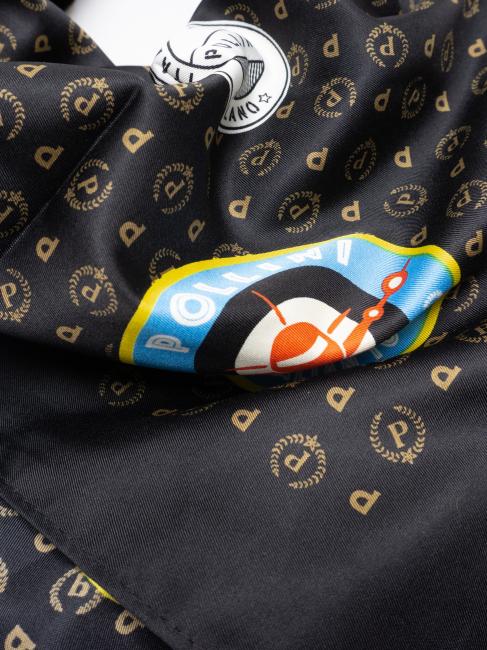 PATCH Printed foulard Black - Scarves