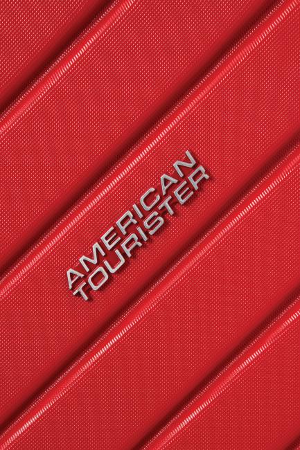 SMARTFLY 24IN Medium Trolley red - Rigid Trolley Cases
