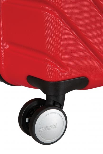 SMARTFLY 24IN Medium Trolley red - Rigid Trolley Cases