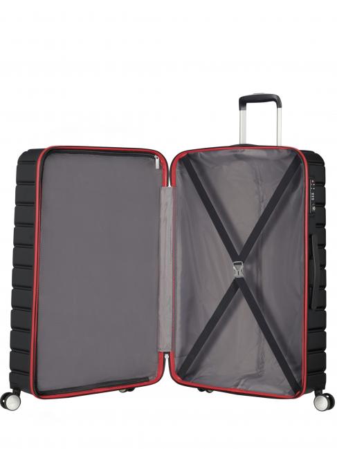 SMARTFLY 24IN Medium Spinner Trolley black - Rigid Trolley Cases