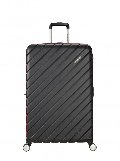 SMARTFLY 24IN Medium Spinner Trolley black - Rigid Trolley Cases