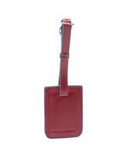 PIQUADRO CAMPIONARIO - BLUE SQUARE Address tag RED - Travel Accessories - 2