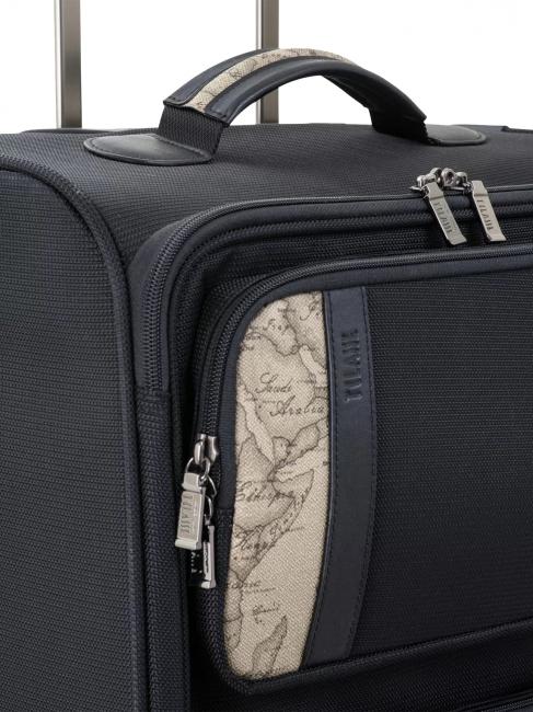 WORK WAY Medium Trolley Black - Semi-rigid Trolley Cases