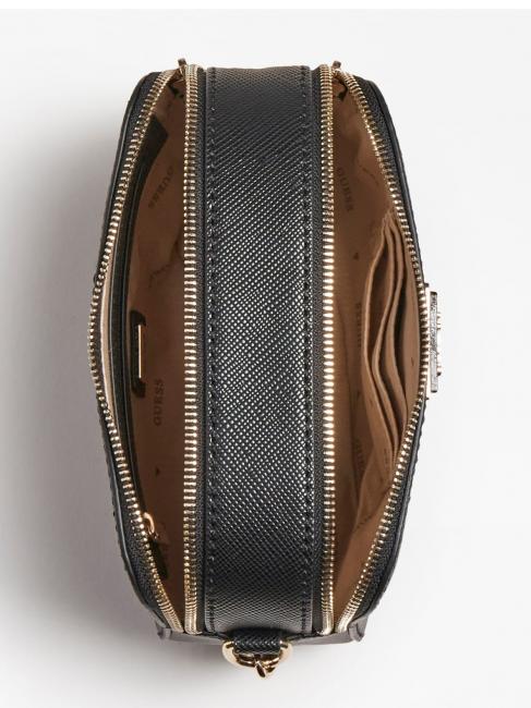 NOELLE Mini camera bag with shoulder strap BLACK - Women&rsquo;s Bags