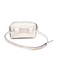 PIQUADRO CAMPIONARIO -  CIRCLE Leather belt bag Black - Hip pouches - 2