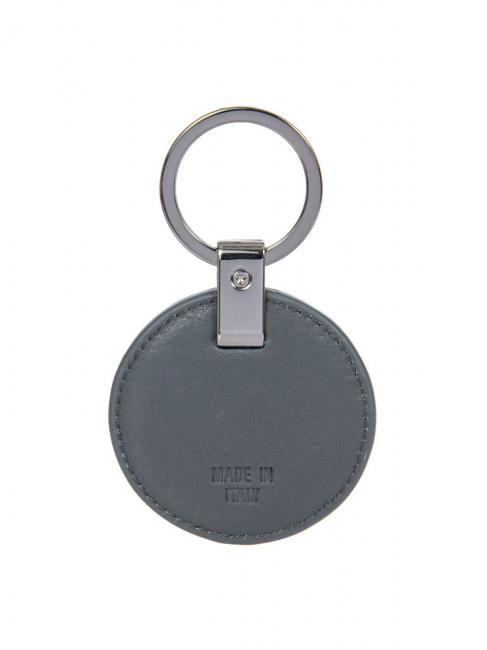 CIRCLE Leather keychain GREY - Key holders