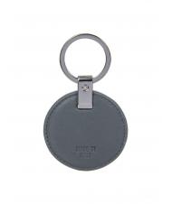 PORSCHE DESIGN CIRCLE Leather keychain GREY - Key holders - 2