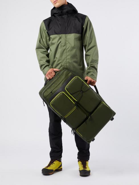 OTELLO Medium trolley bag GREEN - Semi-rigid Trolley Cases