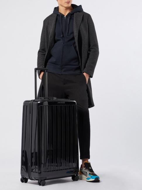 SEEKER Large trolley 75cm Black - Rigid Trolley Cases