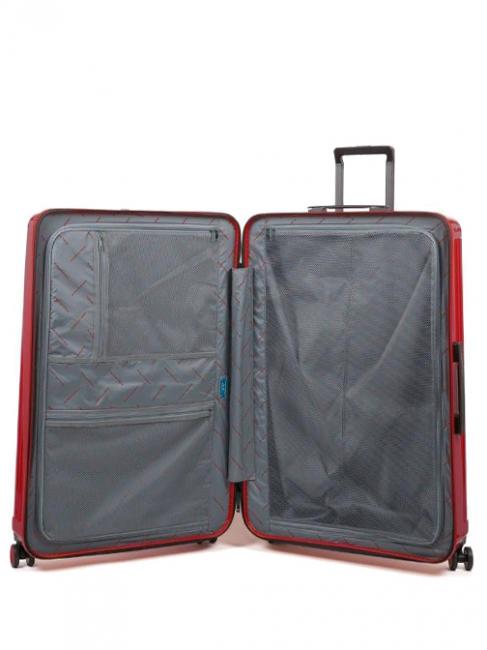 SEEKER Medium trolley 69cm RED - Rigid Trolley Cases