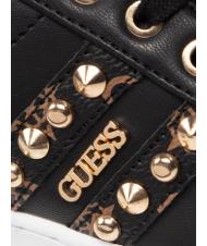 GUESS rassta sneaker 2cm Sneakers Woman BLACK BROWN - Women&rsquo;s shoes - 4