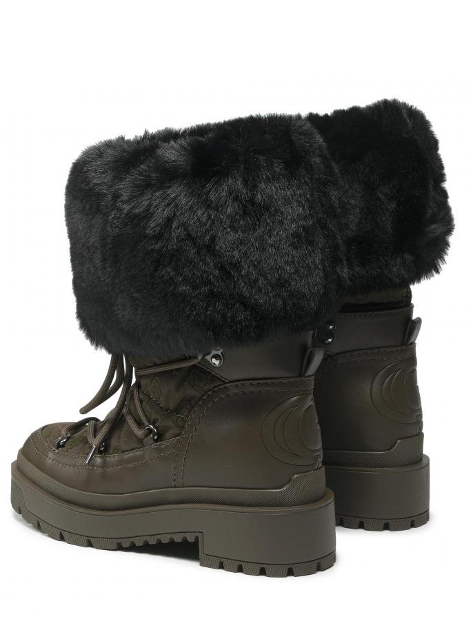 Guess Larya Apr s Ski Boots Olives Buy At Outlet Prices