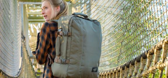 Travel Backpack CLASSIC 44L, ultralight georgian khaki - Hand luggage