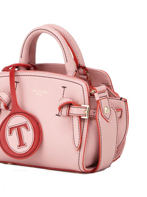 GITA Bicolor Hand micro bag with shoulder strap pink candy / red - Women&rsquo;s Bags